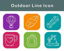 Outdoor Vector Icon Set