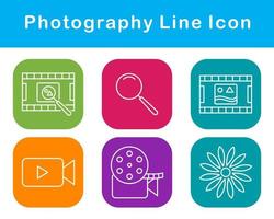 Photography Vector Icon Set