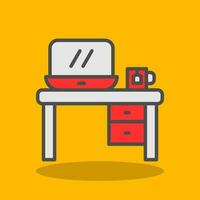 Workplace Vector Icon Design