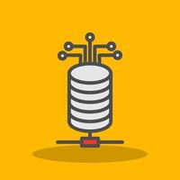 Big Data Vector Icon Design