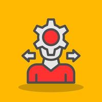 Decision Making Process Vector Icon Design