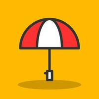 Umbrella Vector Icon Design
