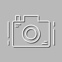 Camera Line Icon vector