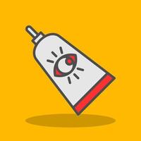 Eye Cream Vector Icon Design