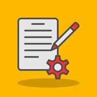 diseño de icono de vector de documentación