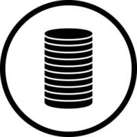 Stack of Coins Vector Icon