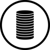 Stack of Coins Vector Icon