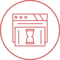 Waiting Line Icon vector
