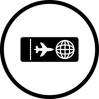 Plane Tickets Vector Icon