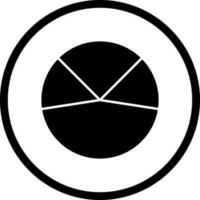 Pie Chart Analysis Vector Icon