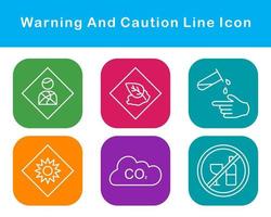 Warning And Caution Vector Icon Set