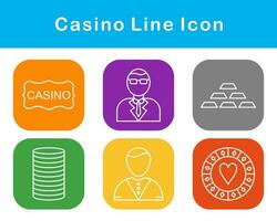 Casino Vector Icon Set