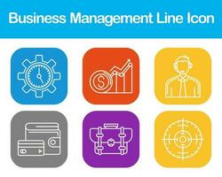 Business Management Vector Icon Set