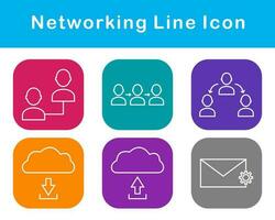 Networking Vector Icon Set