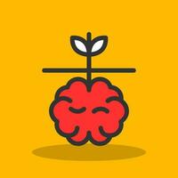 Mental Growth Vector Icon Design