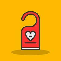 Do not Disturb Vector Icon Design
