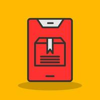 ECommerce Tablet Vector Icon Design