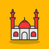 Mosque Vector Icon Design