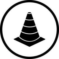 Unique Cone Vector Icon