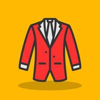 Business Coat Vector Icon Design