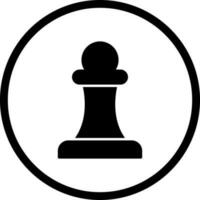 Unique Pawn Vector Icon