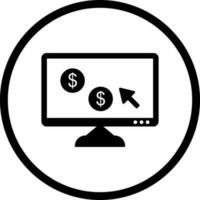 Unique Pay Per Click Vector Icon