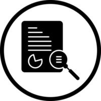 Unique Case Study Vector Icon