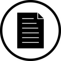 Unique Document Vector Icon