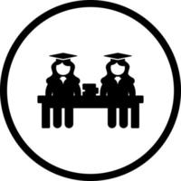 Unique Combined Study Vector Icon