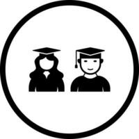 Unique Graduates Vector Icon