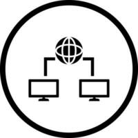 Unique Internet Connectivity Vector Icon