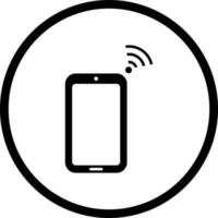Unique Connected Device Vector Icon