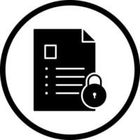 Unique Confidentiality Vector Icon