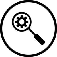 Unique Search Engine Optimizati Vector Icon