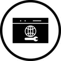 Unique Web Support Vector Icon