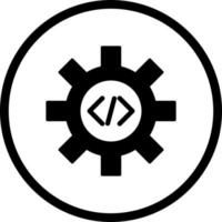 Unique Code Optimization Vector Icon