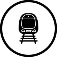 icono de vector de tren