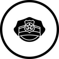 Police Hat Vector Icon