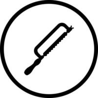 Hacksaw Vector Icon