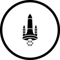 Space Shuttle Vector Icon