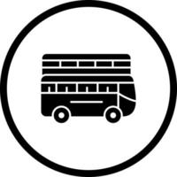 Double Bus Vector Icon