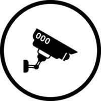 icono de vector de cctv