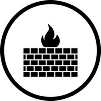 Firewall Vector Icon