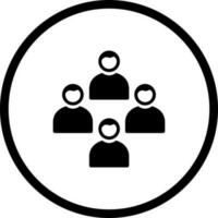 Network Group Vector Icon