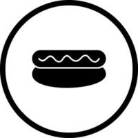 Hot Dog Vector Icon