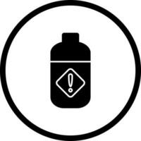 Pesticide Bottle Vector Icon