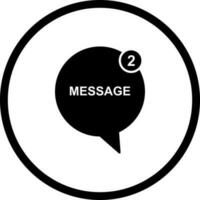 Message Bubbles Vector Icon