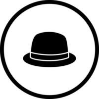 icono de vector de sombrero