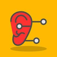 Ear Therapy Vector Icon Design