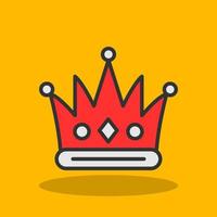 Queen Crown Vector Icon Design